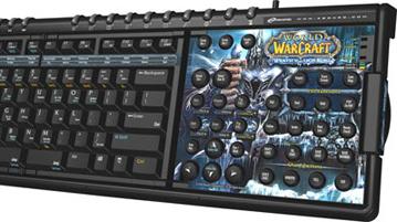 Клавиатура Zboard вышла в специальном варианте World of Warcraft: Wrath of the Lich King